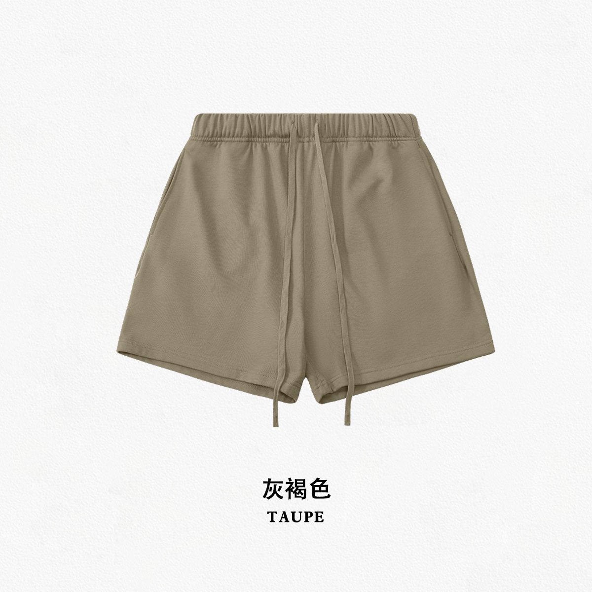 Pantalones cortos de cinco puntos de marca, estilo urbano, holgados y modernos, de color liso, serie de colores intensos 495G, para primavera y verano, transfronterizos.