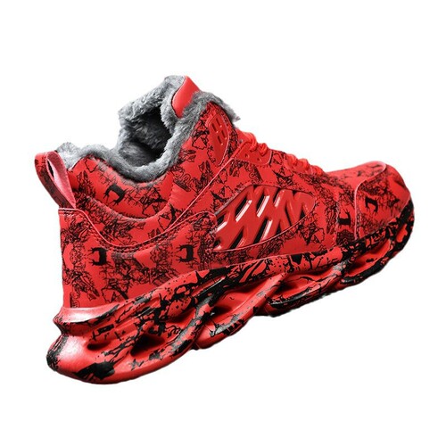 Men's Trendy Versatile Thick Sole Height Increase Korean Style Breathable Running Large Men's Shoes Sports Fashion Sneakers Basketball Shoes