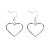 Japanese cute earrings heart-shaped, wholesale