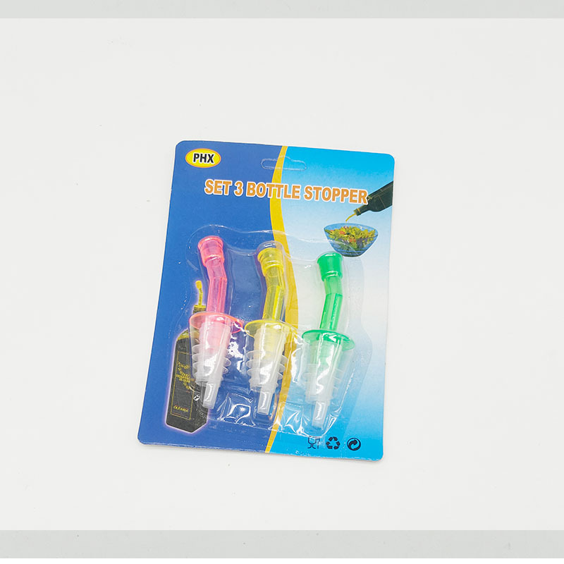 와인 디스펜서 플라스틱 오일 디스펜서 일일 주방 도구 와인 마개 새로운 바 와인 세트 프로모션 크로스 보드 재고 있음