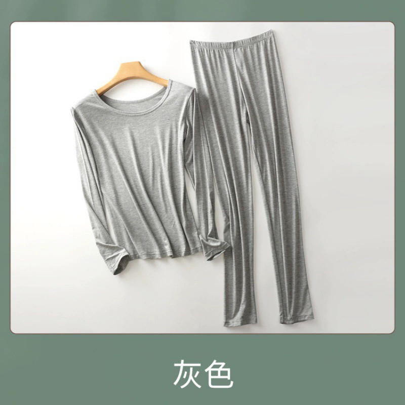 Autumn keep warm set, fitted thermal underwear, comfortable breathable long-sleeve