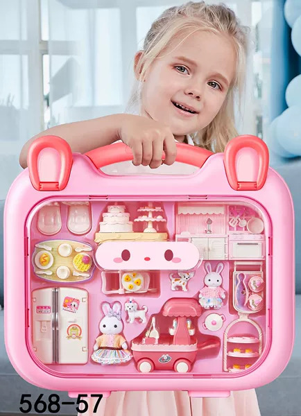 568-57 kitchen play suitcase