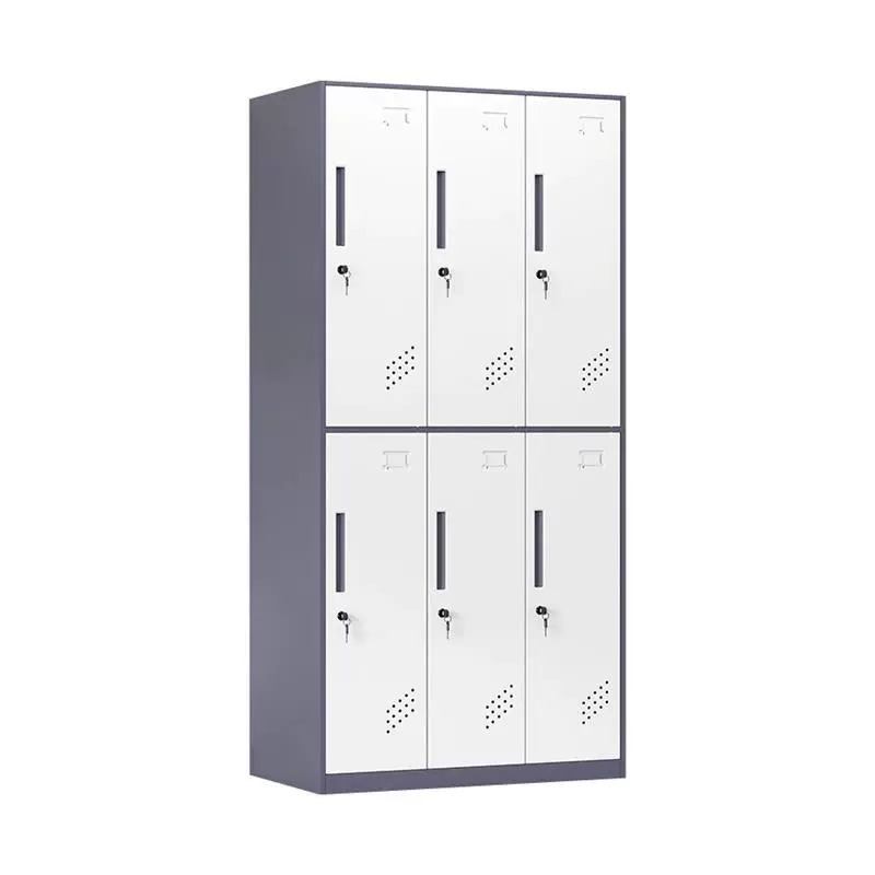 Desmontaje y montaje de casilleros, armario colgante de varias puertas, dormitorio del personal, armario de metal con cerradura, armario de almacenamiento de gimnasio