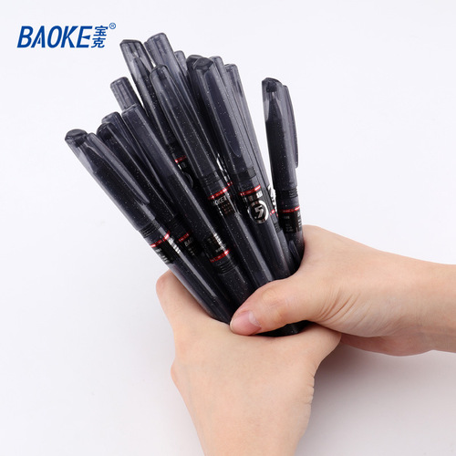 Booke 1808 neutral pen half needle pen for students, exam, office, signature, wholesale