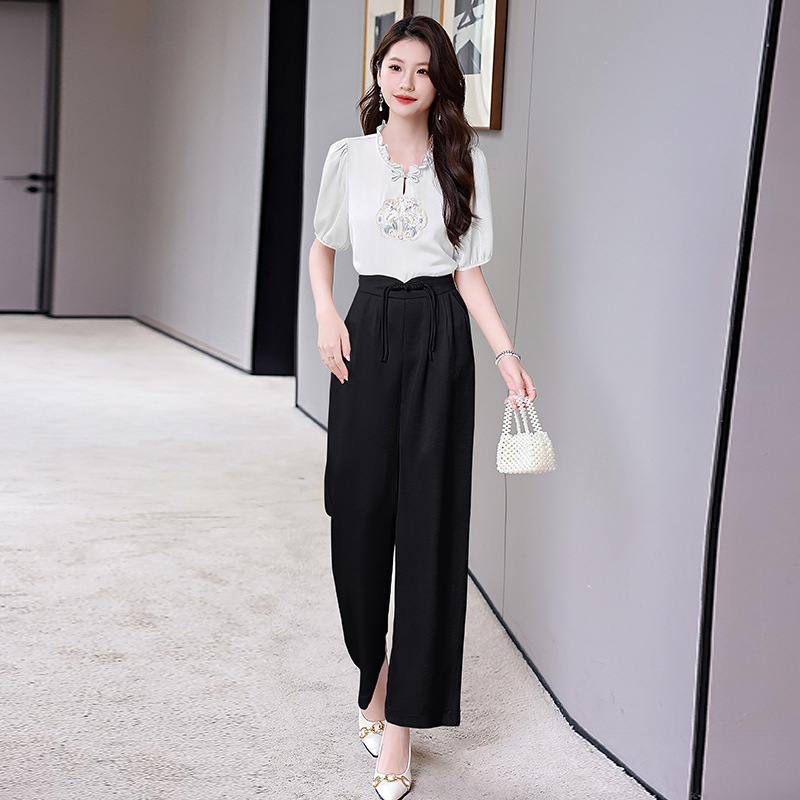 Summer elegant fashionable design comfortable breathable set