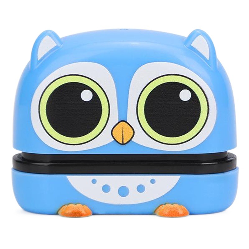 Sello infantil de dibujos animados con tinta fotosensible, diseño de animales, ideal para ropa o material escolar, venta al por mayor