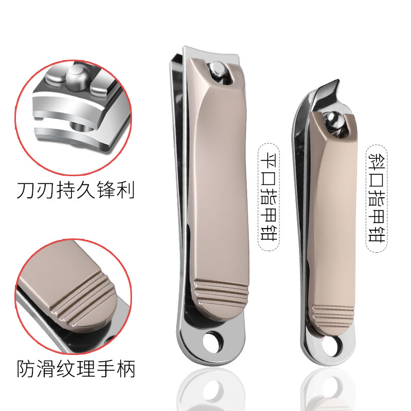 Acero inoxidable transfronterizo pinzas de garganta nuevas pinzas de uñas conjuntos de cortadores de uñas conjunto completo de herramientas de belleza de uñas