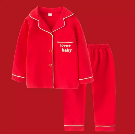 Children's long-sleeve, pijama, set, cardigan, cartoon trousers, children's clothing