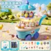 Blue big set with light music, 56 pieces