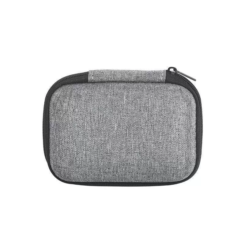 Data cable storage bag and portable box 2 pieces