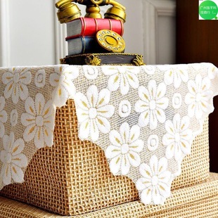 Trendy Bedside Table Cover Lace Tablecloth Bedroom Bedside Table Cover Princess Style Pair Buy 2 Cheap Multi-Use Cover Towel
