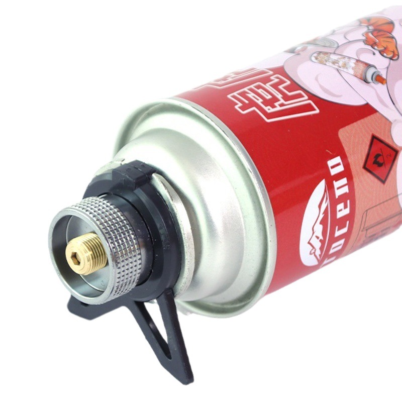 Cassette stove flat gas conversion long gas tank connector outdoor conversion head gas tank bracket gas accessories camping stove