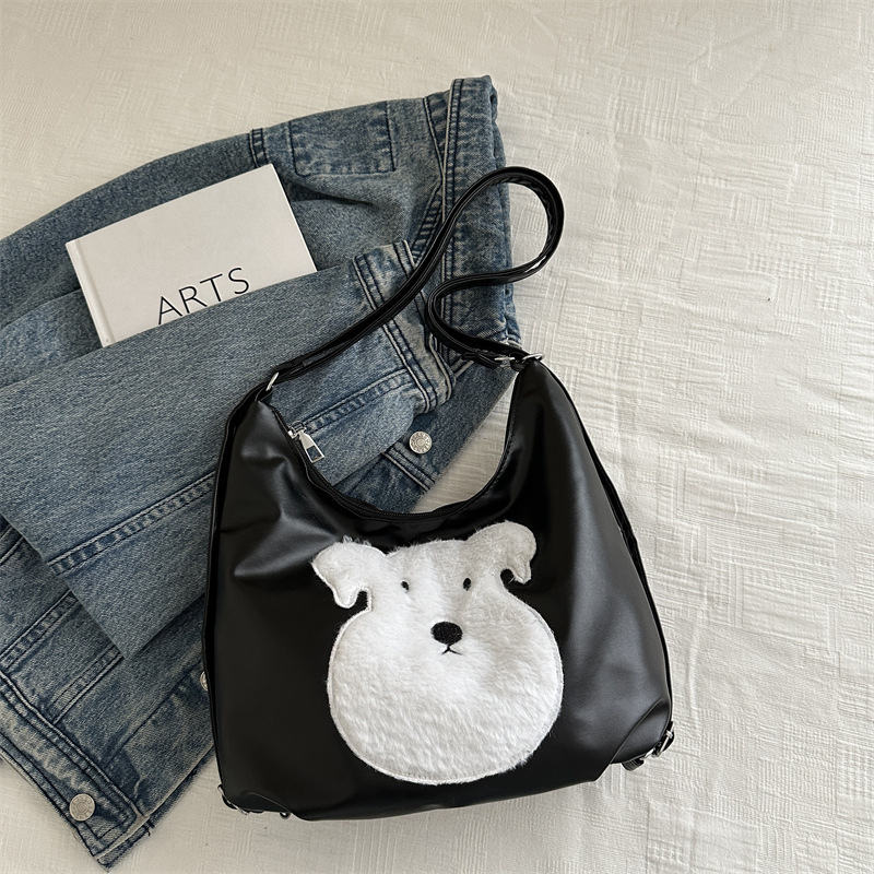 Bagos lindos para perros, bolsas para mujeres 2024, nueva moda, mochila de estilo académico coreano, mochila de hombro de gran capacidad