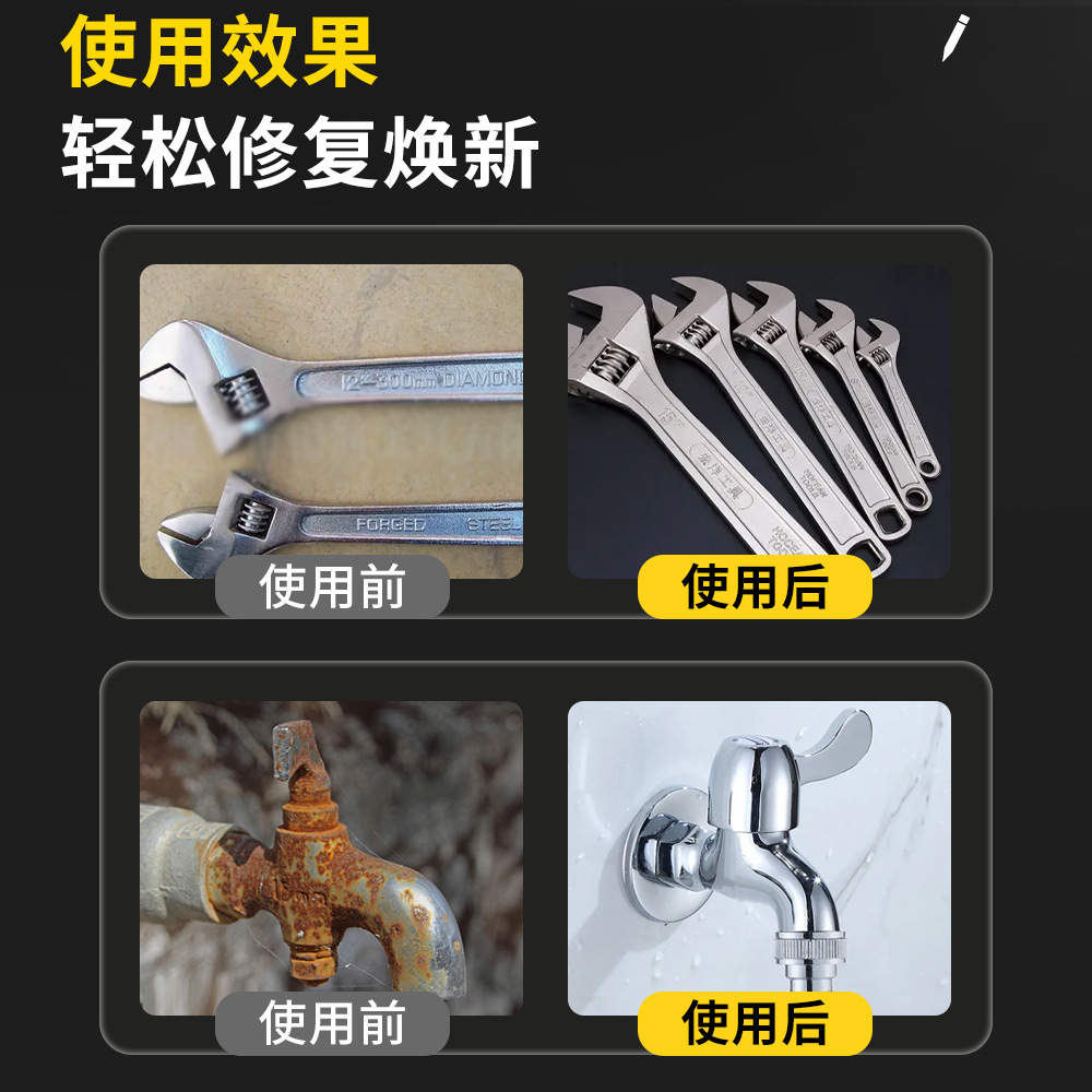 Cromado marcador modelo DIY colorante metal pintura pluma impermeable espejo metal pluma resalte metal nail art pen