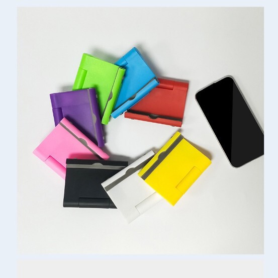怠け者のベッドサイドデスクトッププラスチックタブレットライブブロードキャスト用の携帯電話ホルダー多機能シンプルでユニバーサルな調節可能な折りたたみスタンドプリント|undefined