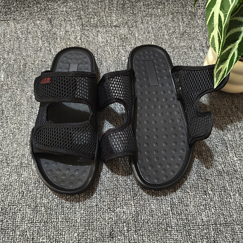 Adjustable Open-Toe Sandals for Swollen Feet, Suitable for Bathing, Wide Fit, for Gout, Diabetic Feet, Post-Fracture, and Post-Surgery Use Adjustable Open-Toe Sandals for Swollen Feet, Suitable for Bathing, Wide Fit, for Gout, Diabetic Feet, Post-Fracture, and Post-Surgery Use