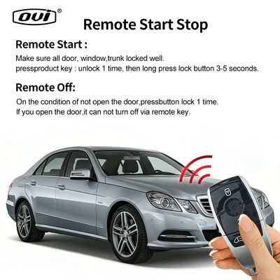 Modified One-Touch Start System Suitable Car anti-theft device