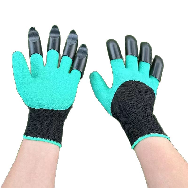 Guantes de jardinería Guantes de excavación con garras