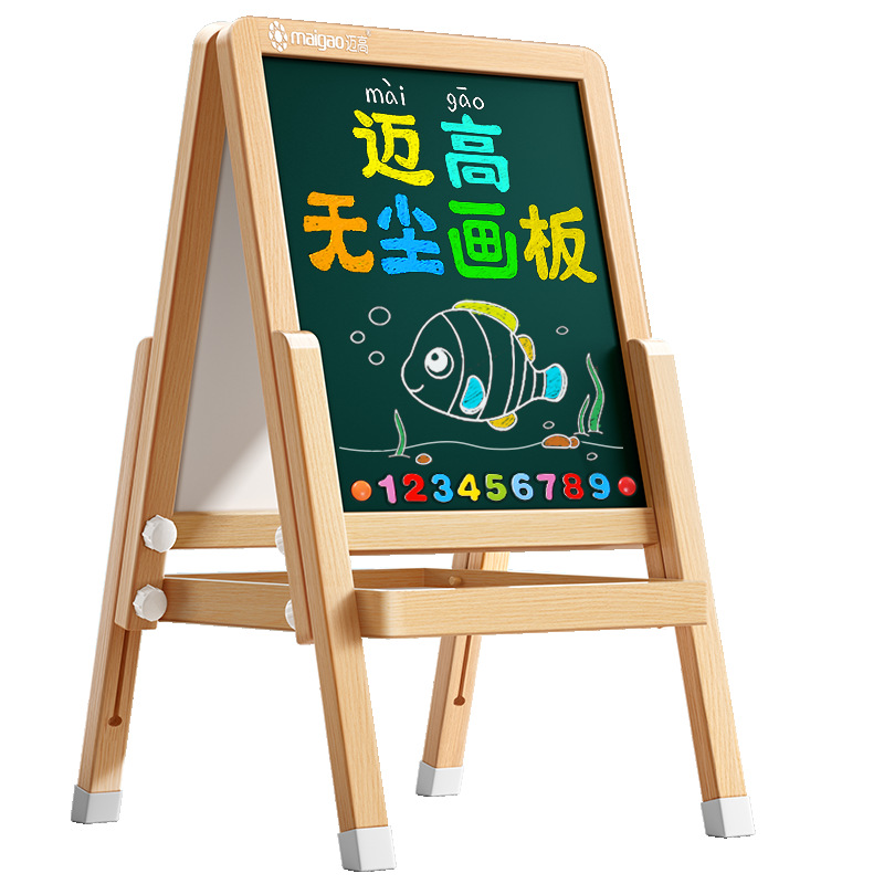 Tablero negro pequeño para niños tablero blanco doméstico tipo soporte para bebés dibujo de pintura enseñanza graffiti borrable tablero de escritura magnético