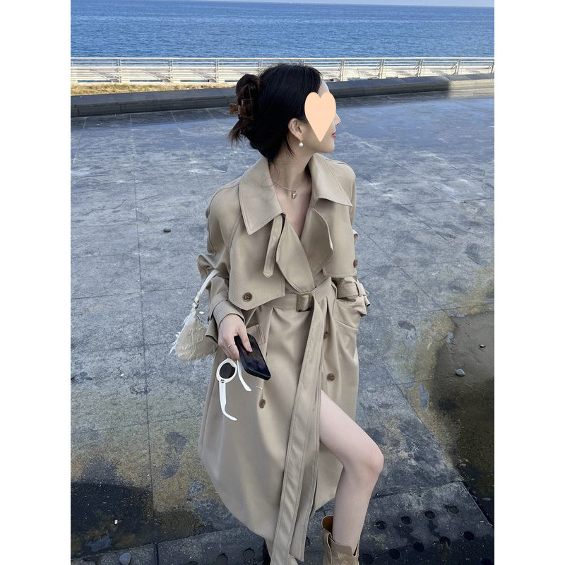 风衣外套女2025年秋季新款流行中长款小个子英伦风高级感春秋大衣|undefined