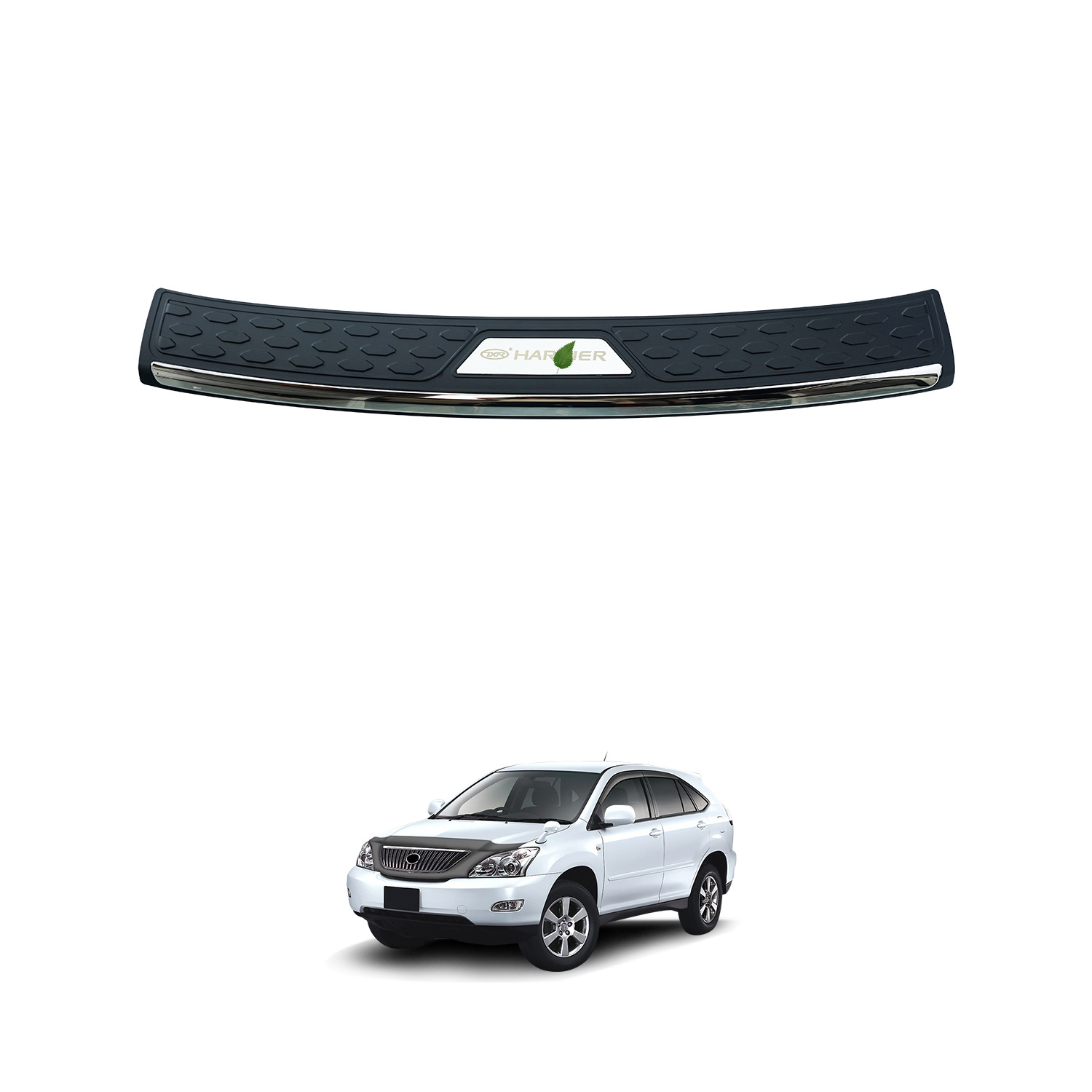 TXR es adecuado para Toyota Harrier Heli Lingling para modificar los accesorios especiales de la placa de protección exterior del maletero