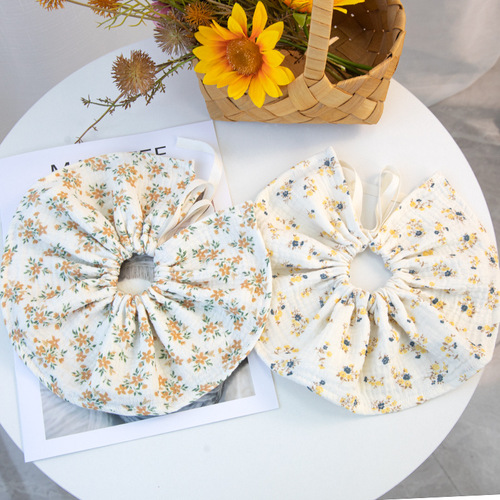 360 adjustable ins pure cotton gauze saliva napkin type A baby newborn saliva bib female baby bib bib