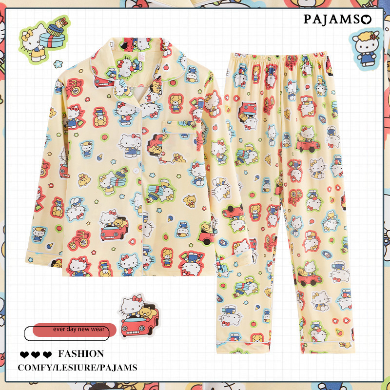 Conjunto de Pijamas para Mujer de Poliéster, Cómodo, para Casa