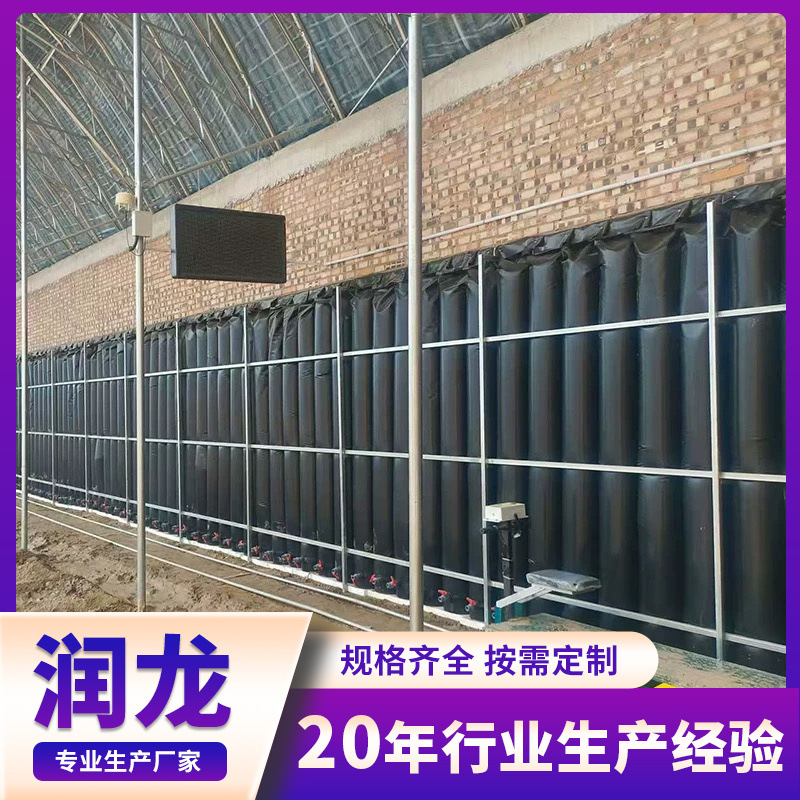 PVC大棚增温袋 太阳能大棚保暖控温加厚防寒防冻晒水袋大棚注水袋