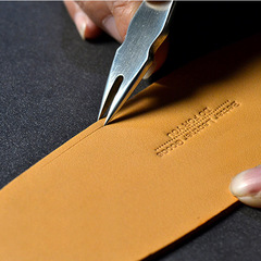 Stainless steel isometric gauge 35g spacing planning wire gauge handmade DIY leather goods making tool fixed and not shaking 4711