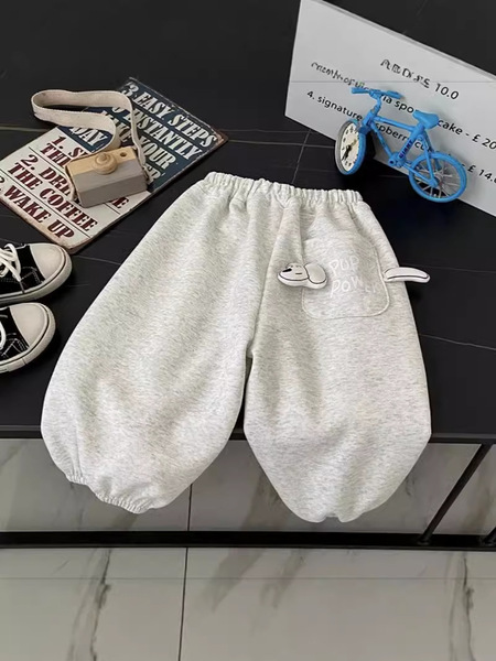 children's demi-season three dimensional trousers for men and women