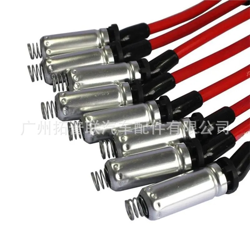 48322R Spark Plug Ignition Wire Set, 8-Piece Set, Suitable for Chevrolet V8 Car Parts, Emergency Ignition Wire Y