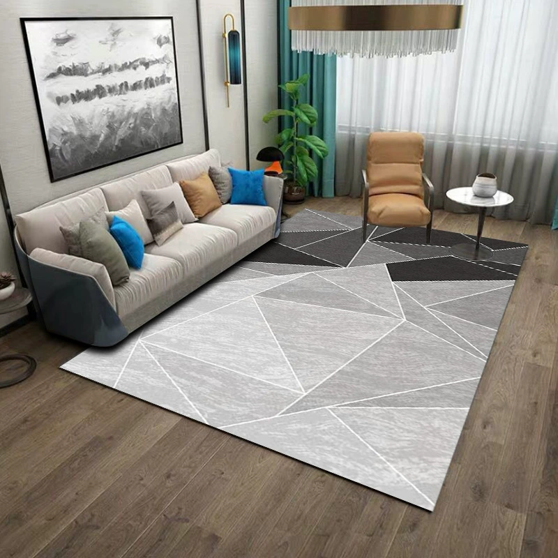 3D геометрический ковер-коврик для кровати и дивана, гостиная, несколько размеров 50×80–200×300 см