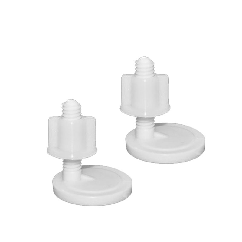 Tornillos para tapas de inodoro de estilo antiguo, accesorios, tornillos de fijación para tapas de inodoro, tornillos de plástico, pernos de instalación universales Y