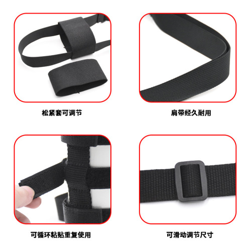 Adjustable Water Bottle Strap, Backpack Accessory, Outdoor Travel Bicycle Water Bottle Holder, Nylon Water Bottle Clip, Cup Saddle