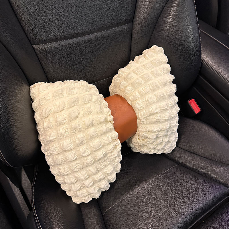 車のクッション四季通用レディースシートクッション夏の通気性が可愛いシートカバー高級感ハーフバッグ新型シートカバー|undefined