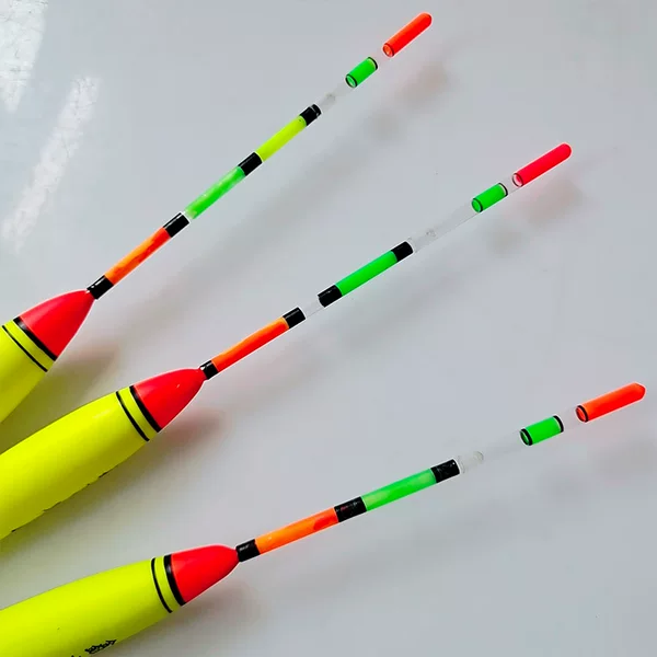 EVA rock fishing float foam float long tail two-color pluggable luminous stick day and night dual-use large buoyancy float wholesale