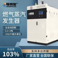 低氮全预混冷凝蒸汽发生器生产厂家免报检智能0.5吨1.5吨燃气锅炉