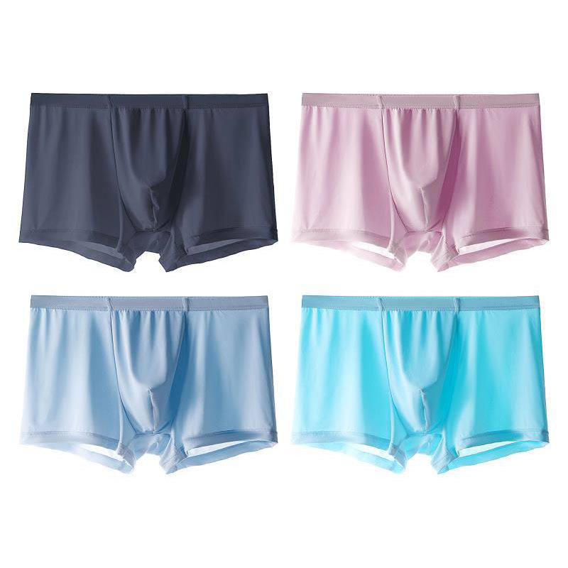 (Wholesale), silk summer pants, breathable solid color trousers, shorts, summer 2025, (Physicals)