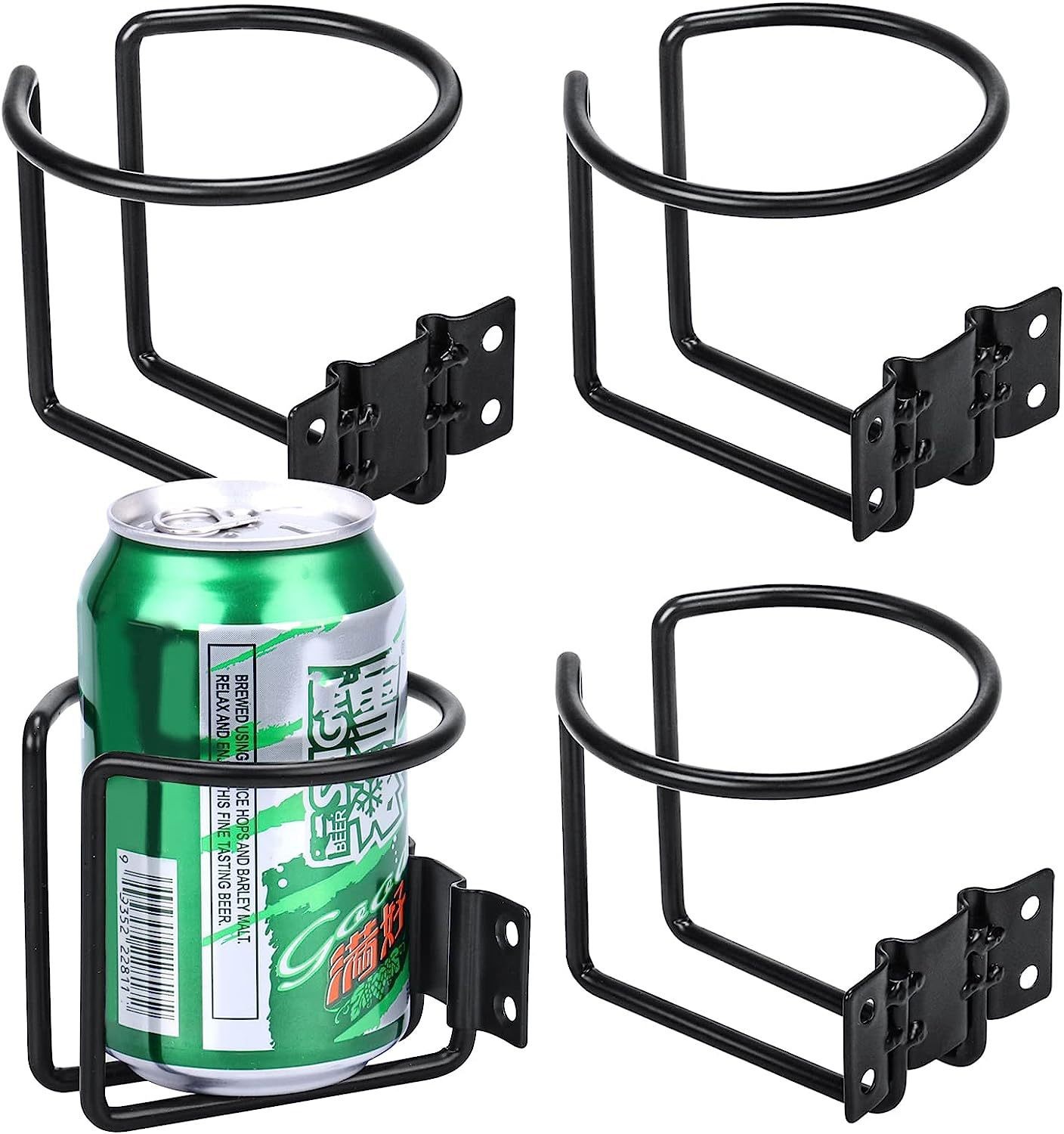 Car Car Water Cup Holder Ship RV Yacht Modified Iron Cup Holder Wall-mounted Desk Beverage Cup Holder