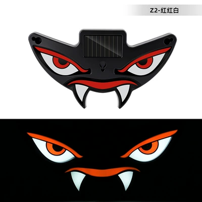 Cross-border solar-powered dynamic devil Other lights - z2-red-red-white