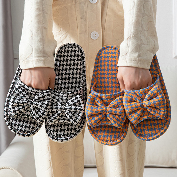 Home non-slip comfortable summer women's slippers all-season