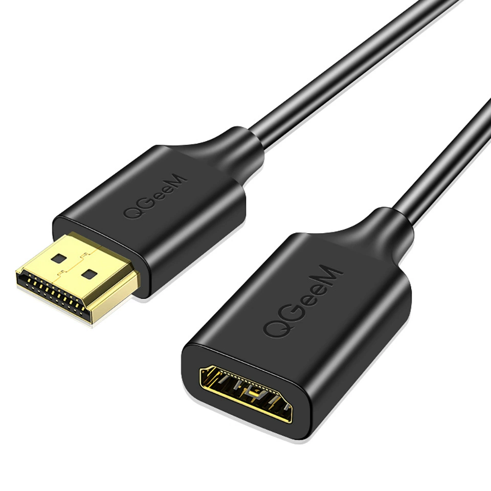 Кабель HDMI 2.0 высокого разрешения, адаптер HDMI 1.4, HDMI–HDMI 4K для телевизора/монитора/проектора
