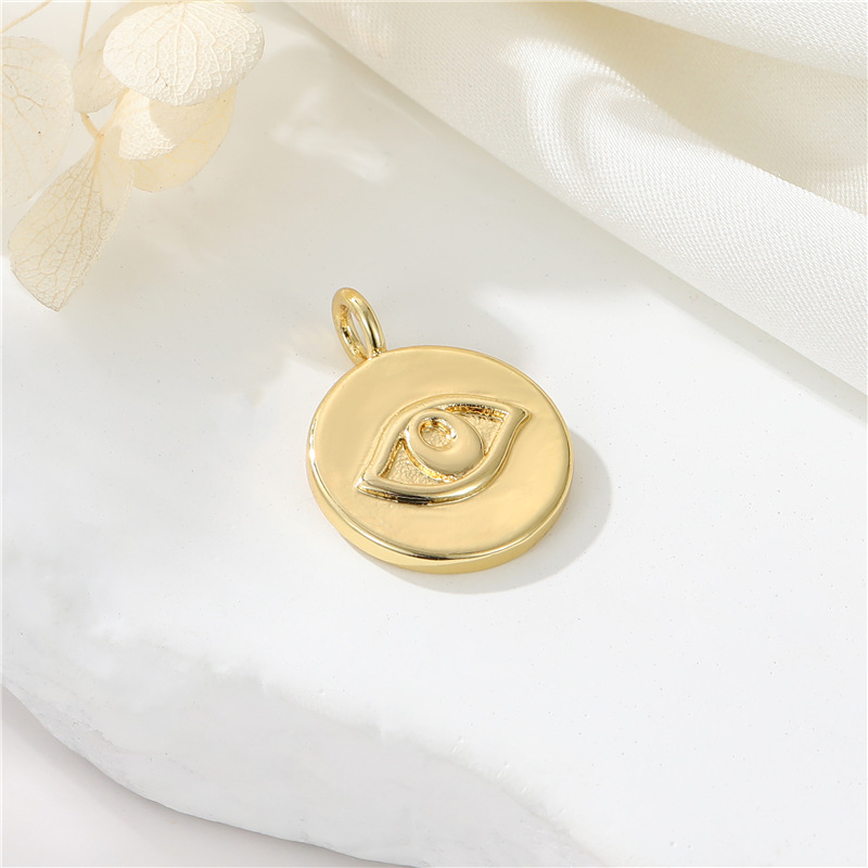DIY Jewelry Accessories Classification 1 Piece Copper Gold Plated Buddha Pendant