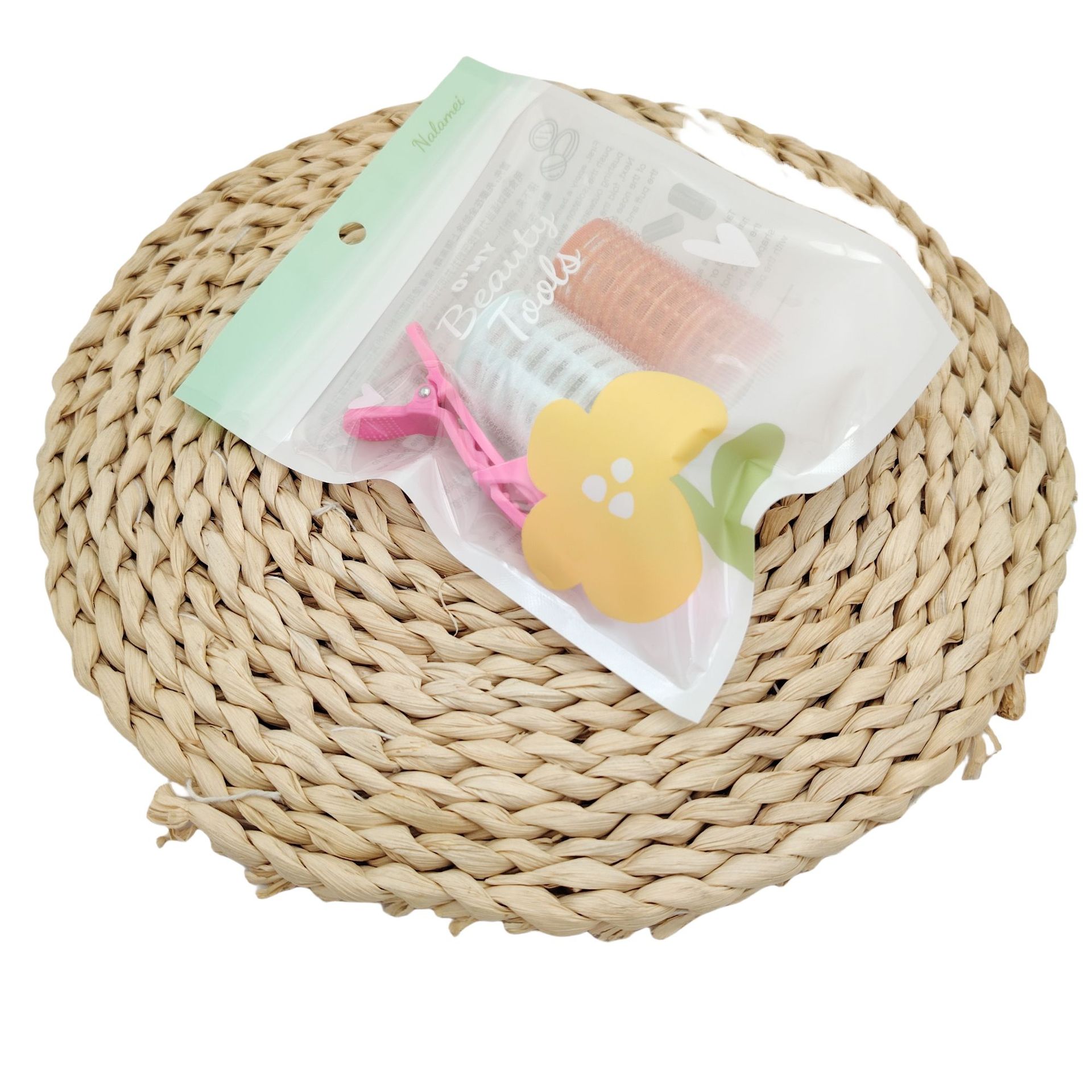 518 - 89 0017 clip de cocodrilo + tamaño de rizador de cabello rizado tubo de cabello rizado fluido aire frangeo 2 yuanes