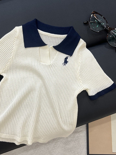 2025 Children's Polo Short Sleeve Mesh Breathable Summer Versatile Contrast Color Ice Silk Short Sleeve T-Shirt