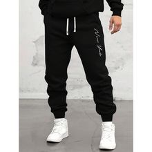 O 73047 Men's letter print sweatpants ��ʿ��ĸӡ��С������