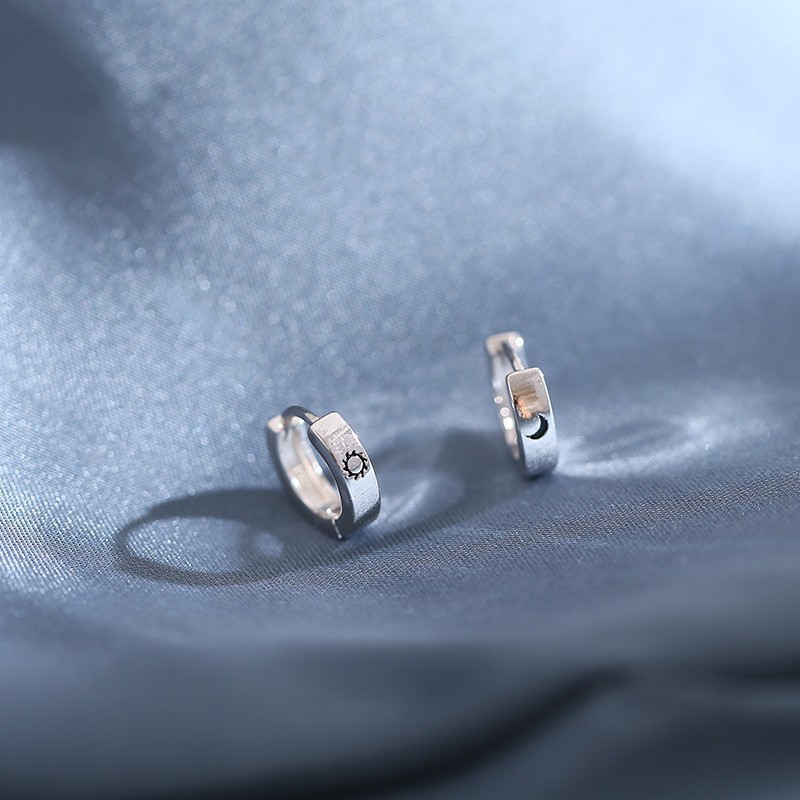 해와 달 귀걸이