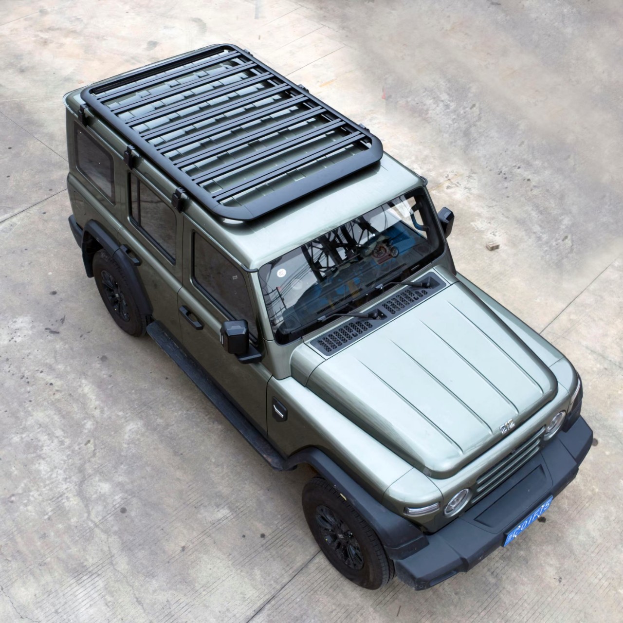 Beijing 212 Car Roof Platform Dedicated Car Roof Expansion Platform with Modified Vehicle-Mounted Platform Travel Rack Luggage Frame