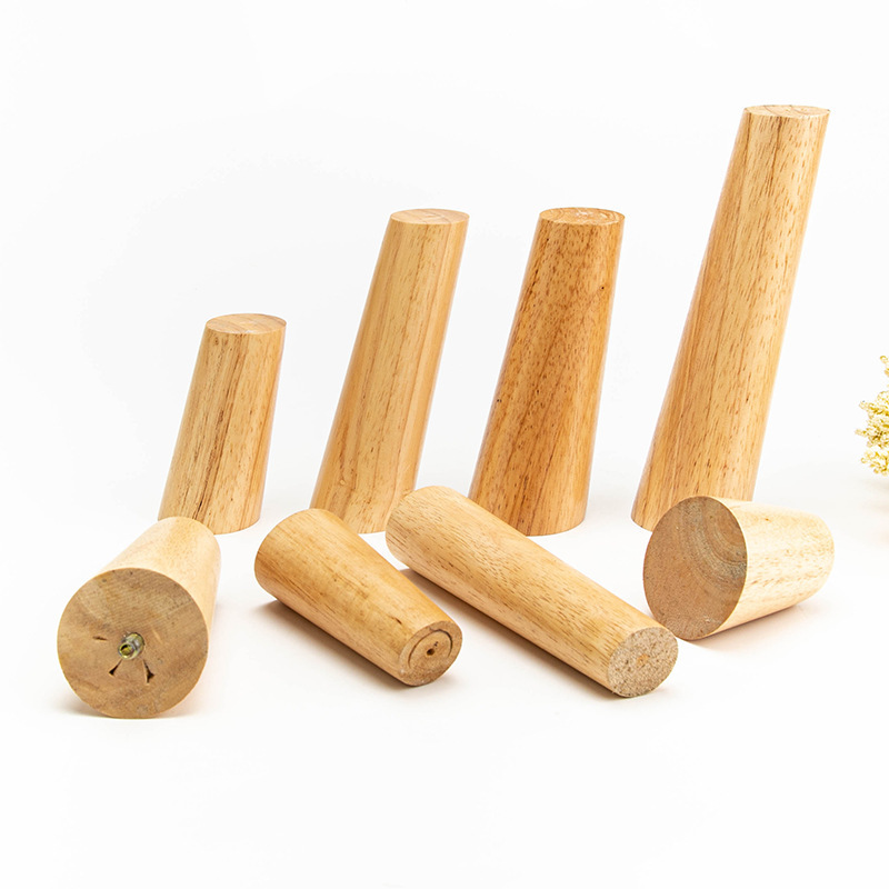 Muebles Pies de madera Pies de madera en forma de calabaza Pies de mueble de TV Pies de sofá Mesa de centro Pies de madera maciza Pies de mesa Pies de silla Pies de cama