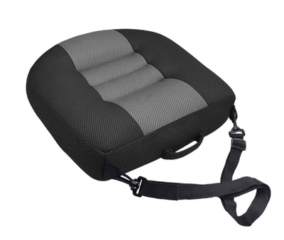 Multi-function pad, Pad Driving Test Seat Cushion Driving - 404012-thick-and-large-black-and-gray-strap-style